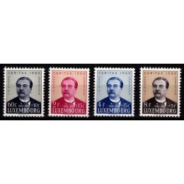 1950 - Luxembourg - AFA 463-66 - Frimærke - Postfrisk.